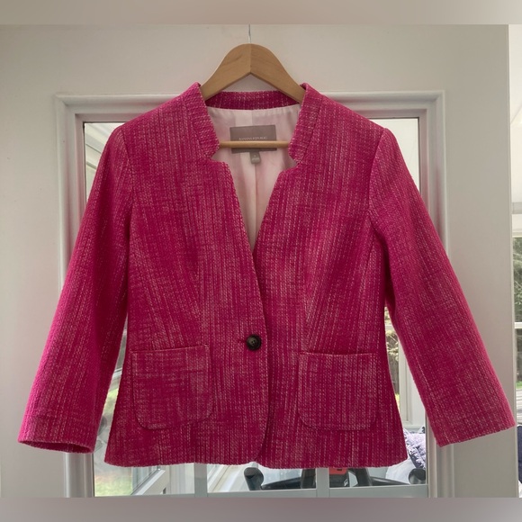Banana Republic Factory Jackets & Blazers - Banana Republic Factory Hot Pink Blazer 6